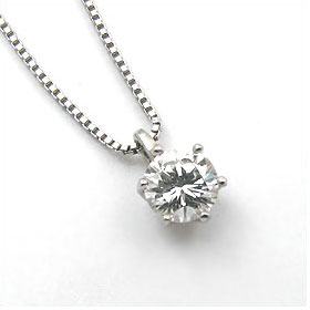 鑑定書付きネックレス ダイヤモンド 0.4ct G VS1 EXCELLENT ベネチアン プラチナ Pt900/Pt850 鑑定書付きネックレス ダイヤモンド 0.4ct G VS1 EXCELLENT ベネチアン プラチナ Pt900/Pt850