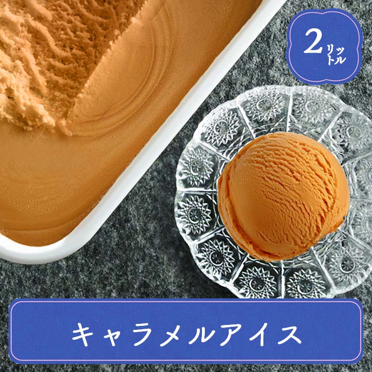 Caramel - キャラメルアイス 2L アイスミルク 明治 業務用 業務用アイス ダブルチョコ 2L スイーツ おやつ デザート 食後 食後のデザート イベント 屋台 学園祭 文化祭 家庭用 居酒屋 子供会 パーティー バザー 屋台 大量注文 バルクアイス 子供