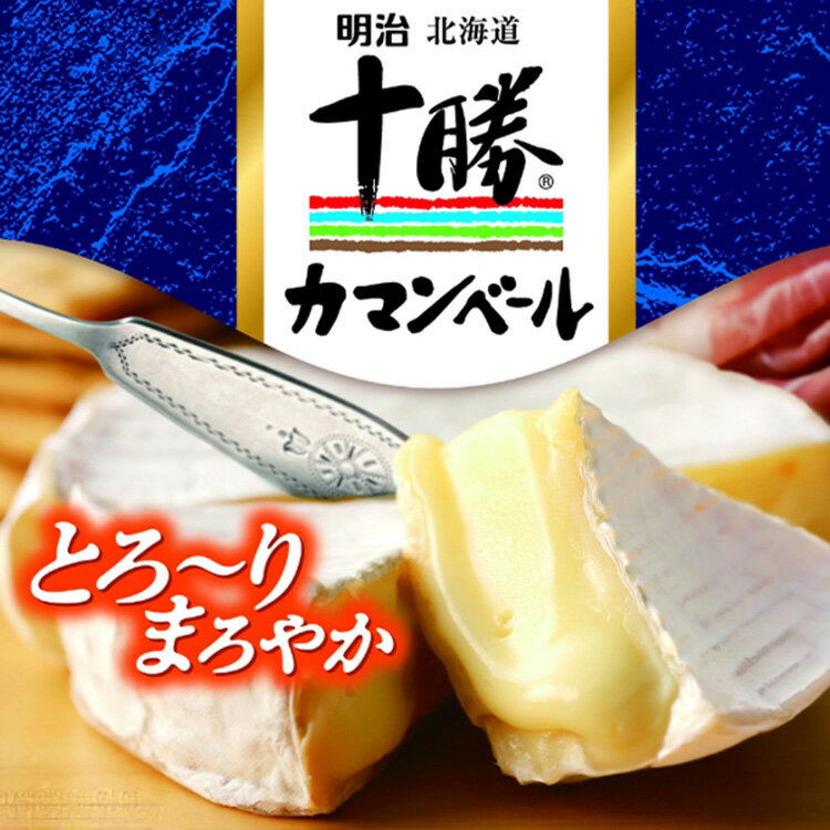 冷凍 チーズ 明治 北海道 十勝カマンベールチーズ 8個入 箱無しパッケージ 業務用 ...