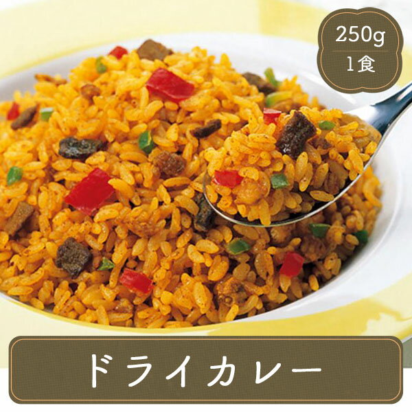 ドライカレー 【250gピラフ/冷凍ピラフ・ドライカレー】冷凍食品 お弁当 弁当 食品 食材 おかず 惣菜 業務用 家庭用　味の素 国産 食べ物のサムネイル