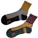 gol./ゴル ストッキング「フットサル ボーダーショートソックス LAFERRERE」(g344-602)【フットサルウェア/ソックス/靴下/サッカー】