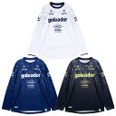 goleador/ゴレアドール ロングプラシャツ「フットボール nuvem guradation ロングプラクティスシャツ」(g-2653)【フットサル サッカ...
