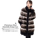 【新品】至高の一着/超激安/ChristianDior(クリスチャンディオール)/チンチラデザインコート/9-13号☆