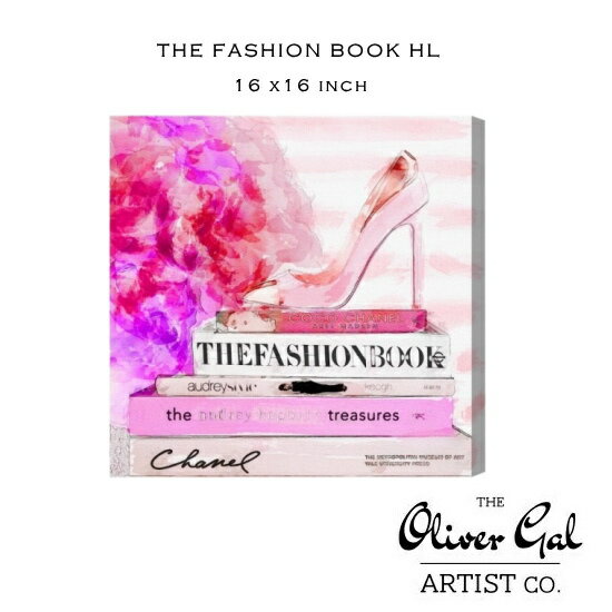 写真付きレビュー Olivergal オリバー ガル アート 絵画 インテリア雑貨 シャネルピンクヒールデザイン The Fashion Book Hl 16 16インチ オリバーガルの通販商品 口コミ情報 Roomclipショッピング