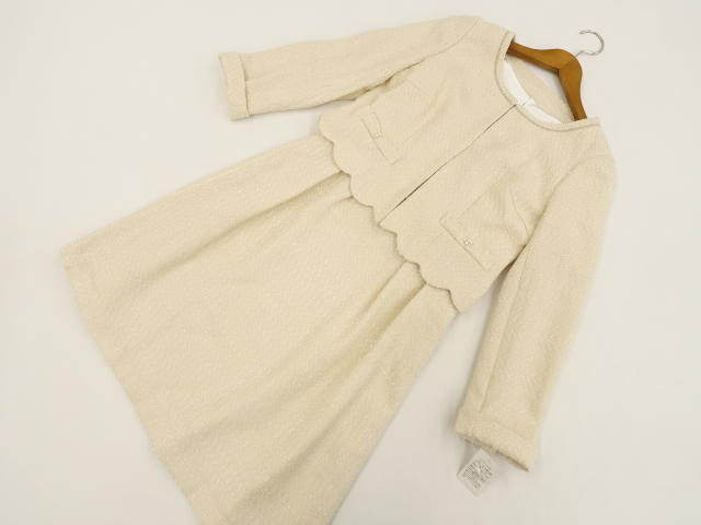 【中古】新品タグ付き長袖ノーカラー...