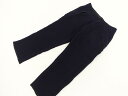 メンズ 美品 エィス A ノータッククロップドパンツ 3 ネイビー 【中古】