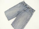 メンズ美品 OR JEANS ノータックデニムハーフパンツ ブルー 【中古】
