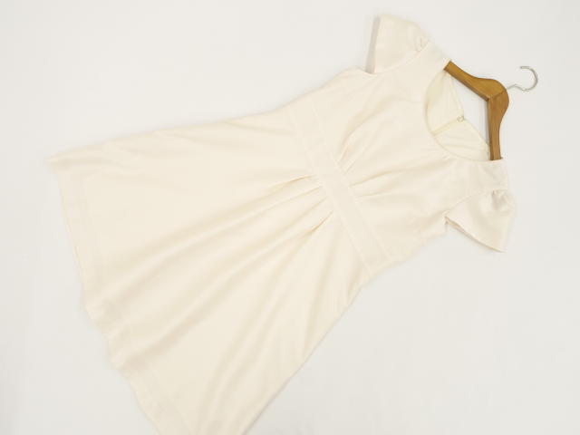 【中古】大きいサイズ美品ひざ丈フレ...