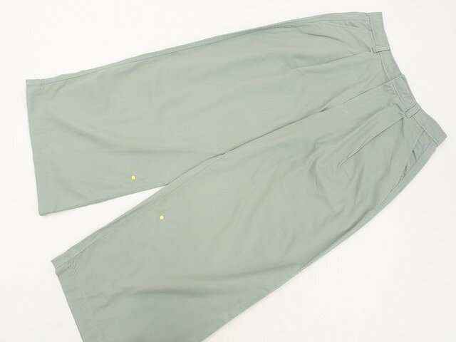 Rakuten - 美品 ギャップ GAP ワンタックワイドパンツ 8 セージ 【メール便可】 【中古】