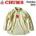 チャムス/CHUMSGrandpa Shirt　CH02-1169　イエロー