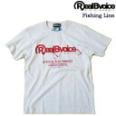 リアルビーボイス RealBvoice 半袖プリントTシャツ (AMBERJACK) フィッシングライン 23SSRBV-FH001 オートミール