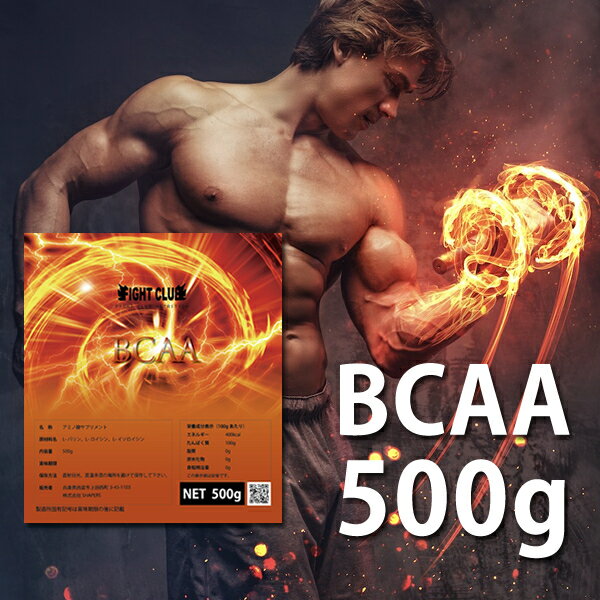 送料無料 BCAA 500g 国産 無添加 無加工 筋トレ トレーニング ダイエット バルクアップ ボディメイク ..