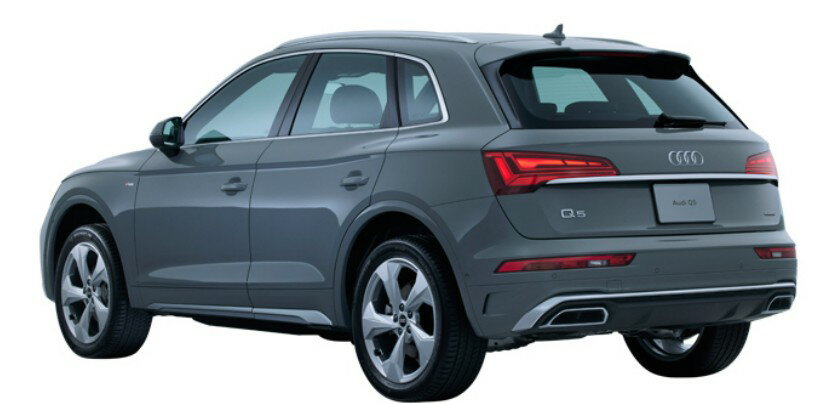 アウディQ5GU20　2025.7〜高品質、高透明、高耐久断熱カット済みカーフィルム（リンテックプレミアムシリーズスモーク シルフィード)