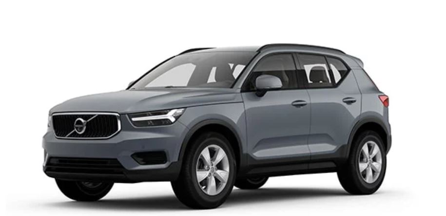 ボルボXC40高品質 高透明 断熱カット済みカーフィルム（スモーク）ウィンコススタンダードシリーズ