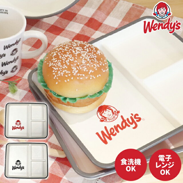 食器 プレート 皿 ランチプレート パイン・クリエイト Wendy's スクエアワンプレート 電子レンジ対応 食洗機対応 【 アウトドア 割れない 軽量 おしゃれ アメリカン雑貨 】