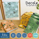 手ぬぐいタオル 手ぬぐい タオル decole fika 手ぬぐいタオル 吸水 速乾 和晒 ドビー織り 綿100% 日本製 猫 ねこ 【 ギフト 贈り物 母の日 父の日 敬老の日 自分にご褒美 素朴 レトロ かわいい おしゃれ モダン 】