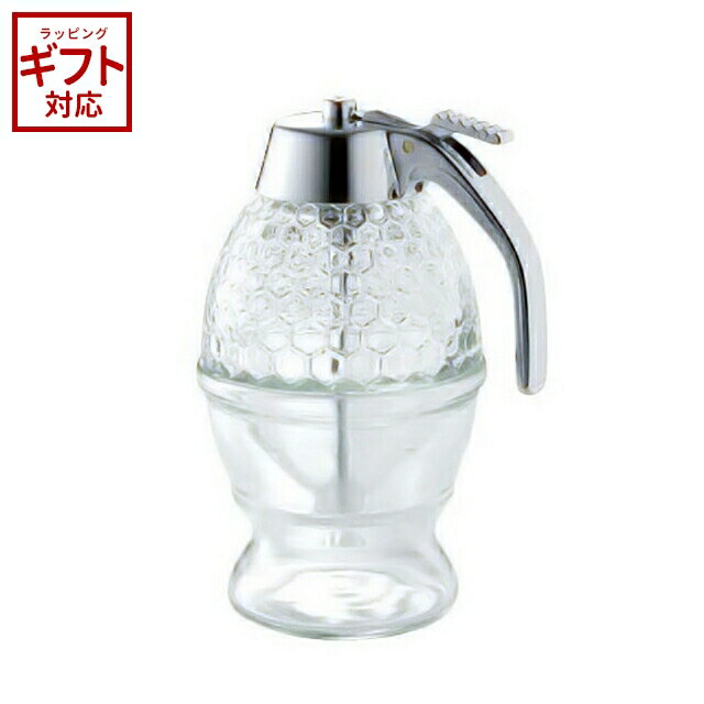 ＼100円OFFクーポン発行中／SALUS セイラス ハニーディスペンサー【ハチミツ 蜂蜜 ガラス 210ml 受け皿式 片手で使える はちみつ入れ容器 ハチミツ入れ ハニーポット ハニーボトル おしゃれ 可愛い スプーン不要】のサムネイル