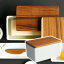 LOLO ロロ 木蓋 バターケース 450 NA 32421 木製 陶器 日本製 磁器 白磁 保存 容器