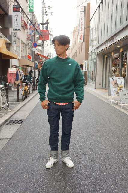 キャンバー トレーナー メンズ 『CAMBER』(キャンバー)CROSS KNIT LIND クルースエット　MADE IN USA