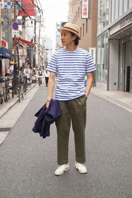 『le Minor』(ルミノア )MARINIERE HOMMEボーダーTEE MADE IN FRANCE