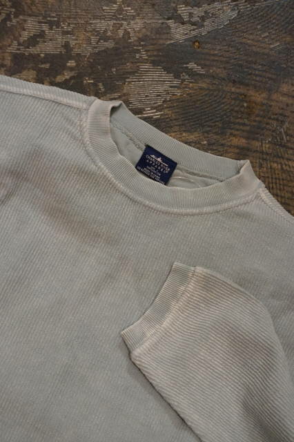 『CHARLES　RIVER』　(チャールズ　リバー)　カムデン クルーネックスウェットシャツ　 (ミント)　(Bay /Oat) FABRIC　USA　　MADE　IN　CHINA