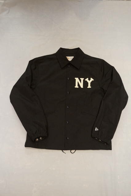 『FELCO 』 (フェルコ)　ニグロリーグ ニューヨークブラックヤンキース コーチジャケット ブラック
