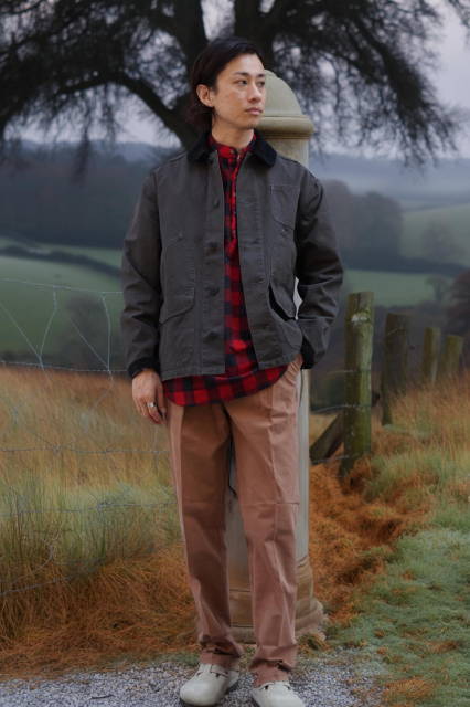 『FILSON』（フィルソン） キャンバス アウトフィッター ジャケット 10.5オンス ユーティリティジャケット (グレー) MADE IN Sri Lanka