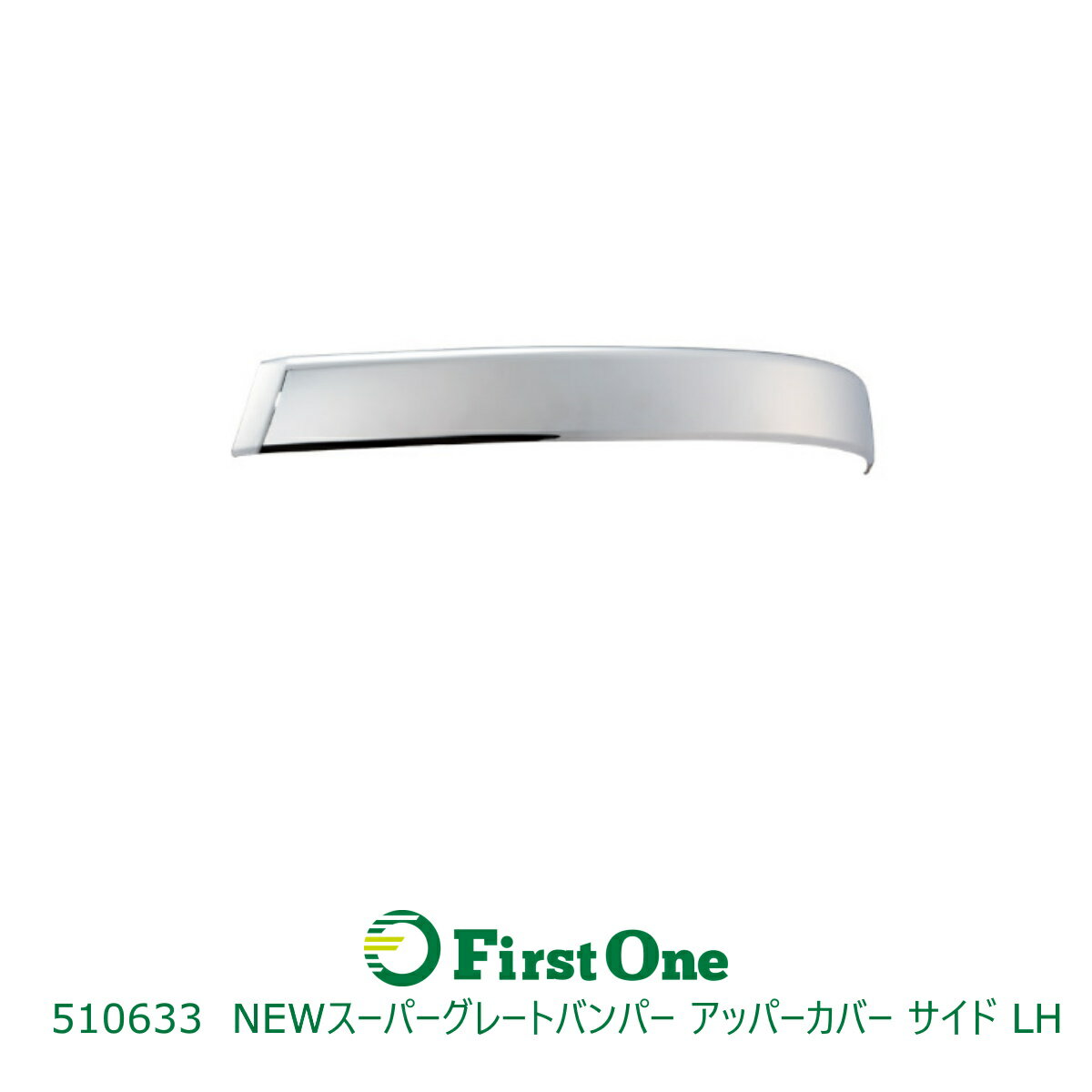 トラック 510632 JET INOUE製バンパーアッパーカバー NEWスーパーグレート 標準キャブ RH/運転席側 JET INOUE・