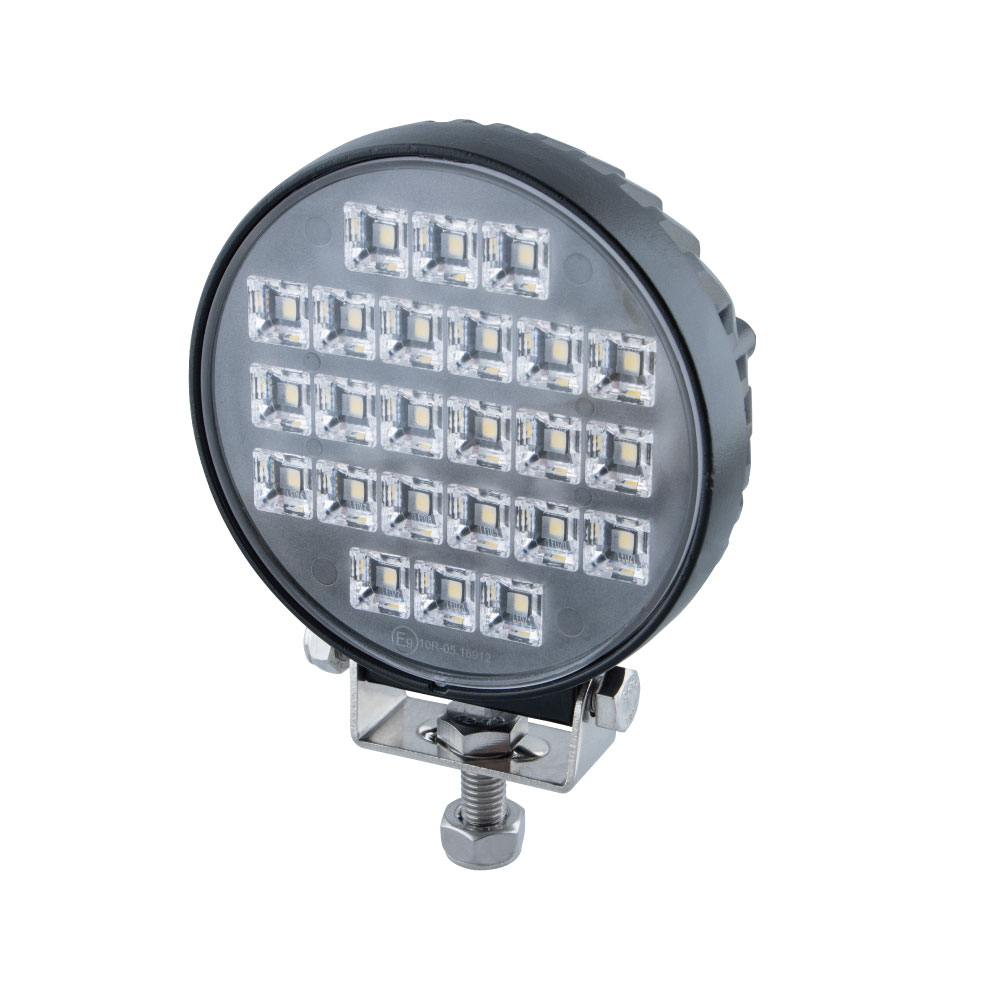 トラック WL-40 LEDワークランプ 丸型 24W 4.5インチ　12V/24V共用 JET INOUE ジェットイノウエ・ (526903)