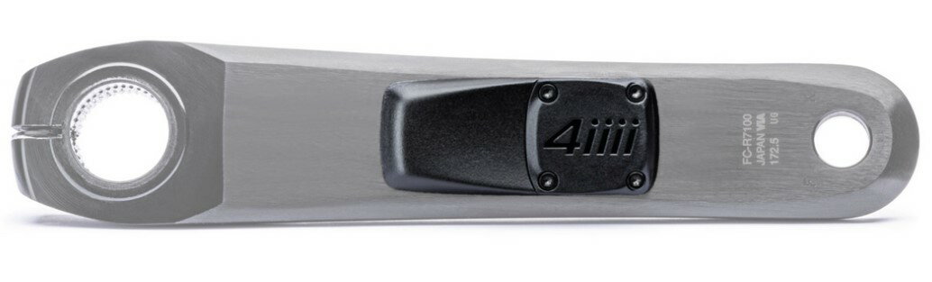 4iiii パワーメーター シマノR7000 左クランクのみ PRECISION 3+(プラス) パワートレーニング Zwift 4ボルトキャップ
