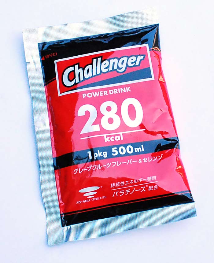 Power Drink チャレンジャー Challenger 500mlで280kcal のエネルギー摂取 ゆっくり消化されるパラチノース採用 ネコポス発送可