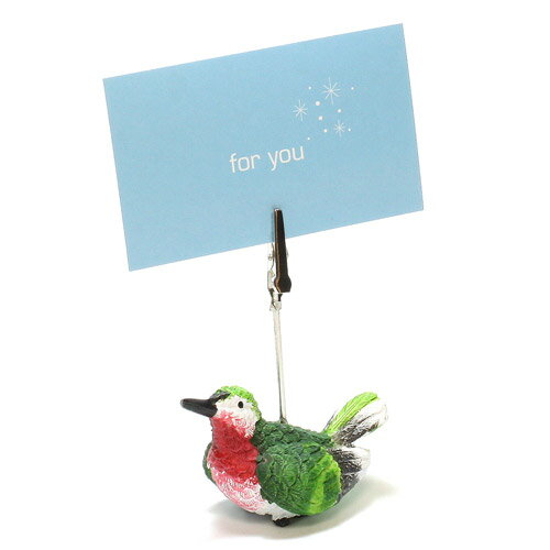 CARD STAND HUMMINGBIRD (カード スタンド ハミングバード ハチドリ)