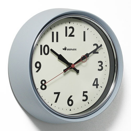 【ダルトン DULTON】 RETRO WALL CLOCK CLASSIC GRAY　（レトロ ウォール クロック クラシックグレー） S426-207SCGY 【ポイント3倍】 【AS】