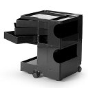 正規輸入品 BOBY WAGON 2×3 BLACK (ボビーワゴン 2段3トレイ ブラック) 【送料無料】 【ポイント11倍】