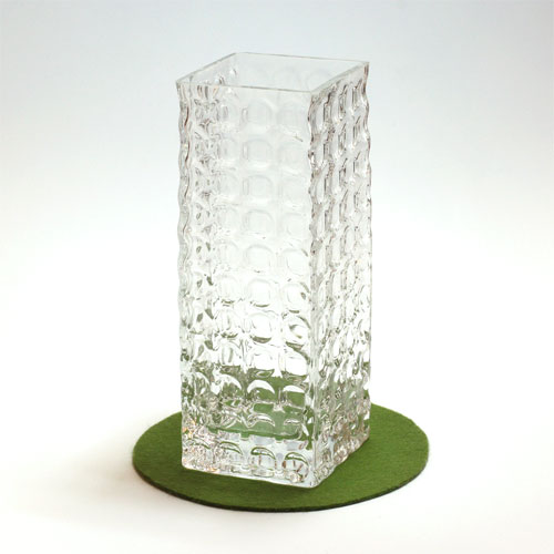 EMBOSS GLASS SQ L (エンボス ガラス スクエアー L)