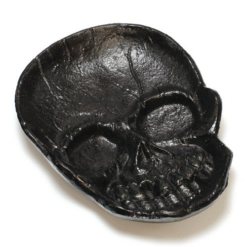 IRON TRAY SKULL BLACK　（アイアン トレイ スカル ブラック） 【AS】
