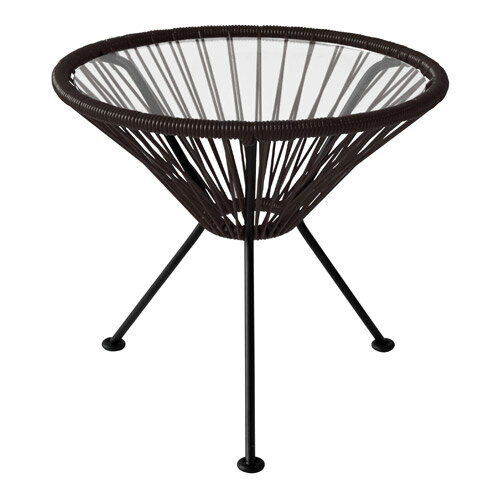 樂天商城 - ACAPULCO SIDE TABLE BLACK　（アカプルコ サイド テーブル ブラック） 【送料無料】 【ポイント11倍】
