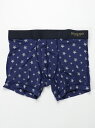 グレイブボールト パンツ メンズ 【Gravevault|グレイブボールト】SHORT BOXER PANTS -Star Studs-　ショートボクサーパンツ　グレイブボルト　アンダーウェア　下着　勝負下着　勝負パンツ　メンズ　下着　おしゃれ　ギフト　ネイビー　シルバー　星柄【3051212】