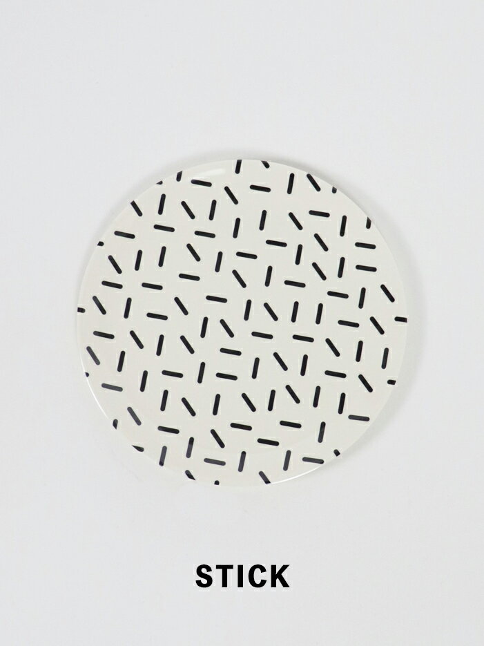 【chocolatesoup | チョコレートスープ】GEOMETRY MELAMINE PLATE　皿　食器　ベビー用品　キッズ用品　子供用品　プラスチック【cs10096】 2