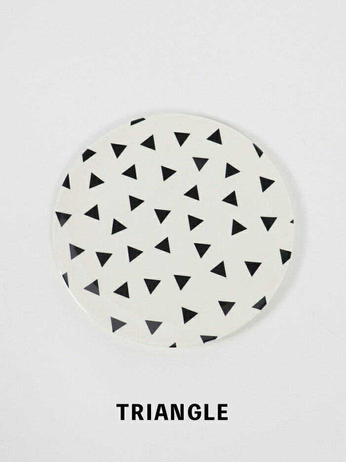 【chocolatesoup | チョコレートスープ】GEOMETRY MELAMINE PLATE　皿　食器　ベビー用品　キッズ用品　子供用品　プラスチック【cs10096】 3