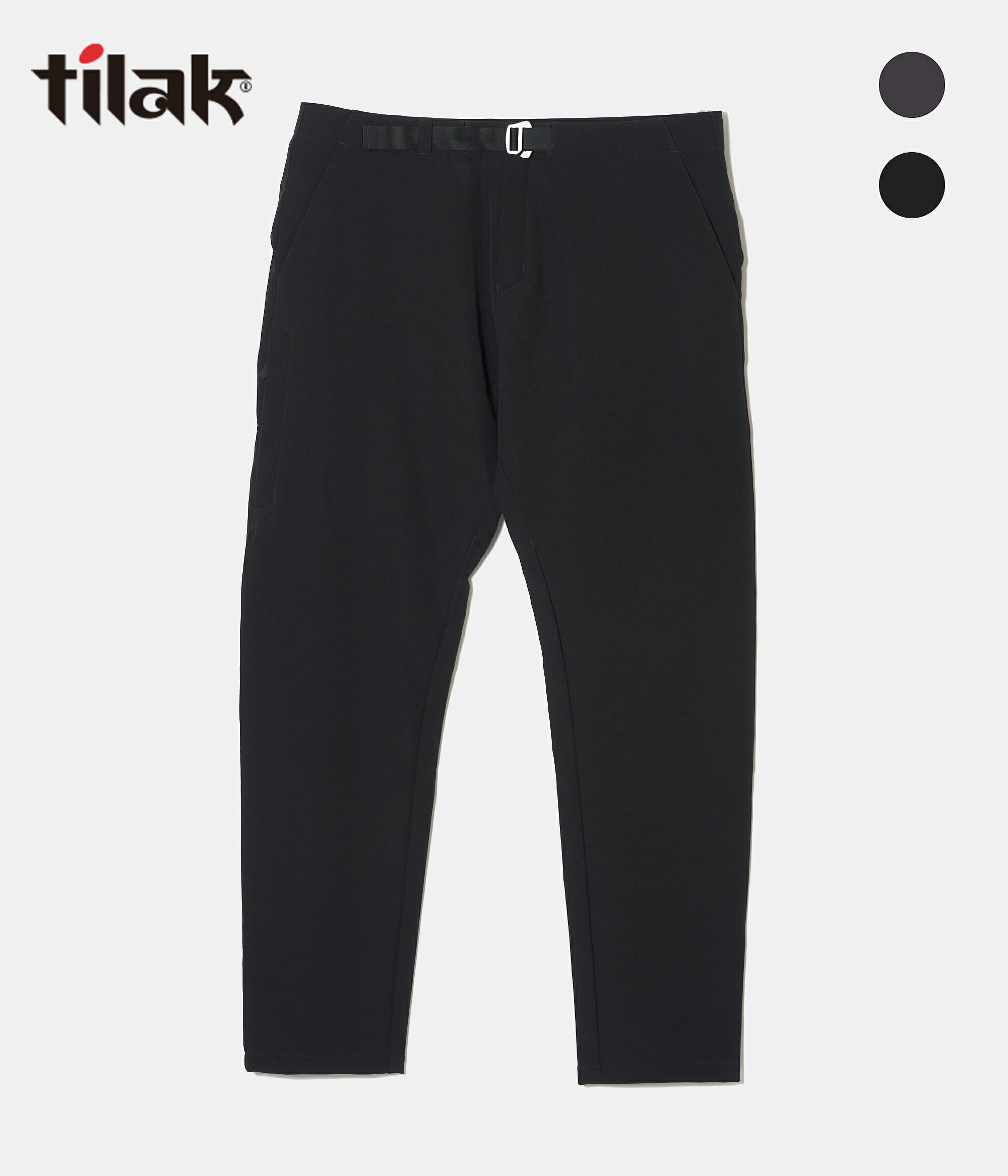 【tilak | ティラック】Monk Pants　ストレッチパンツ　ストレッチ性　通気性　撥水　速