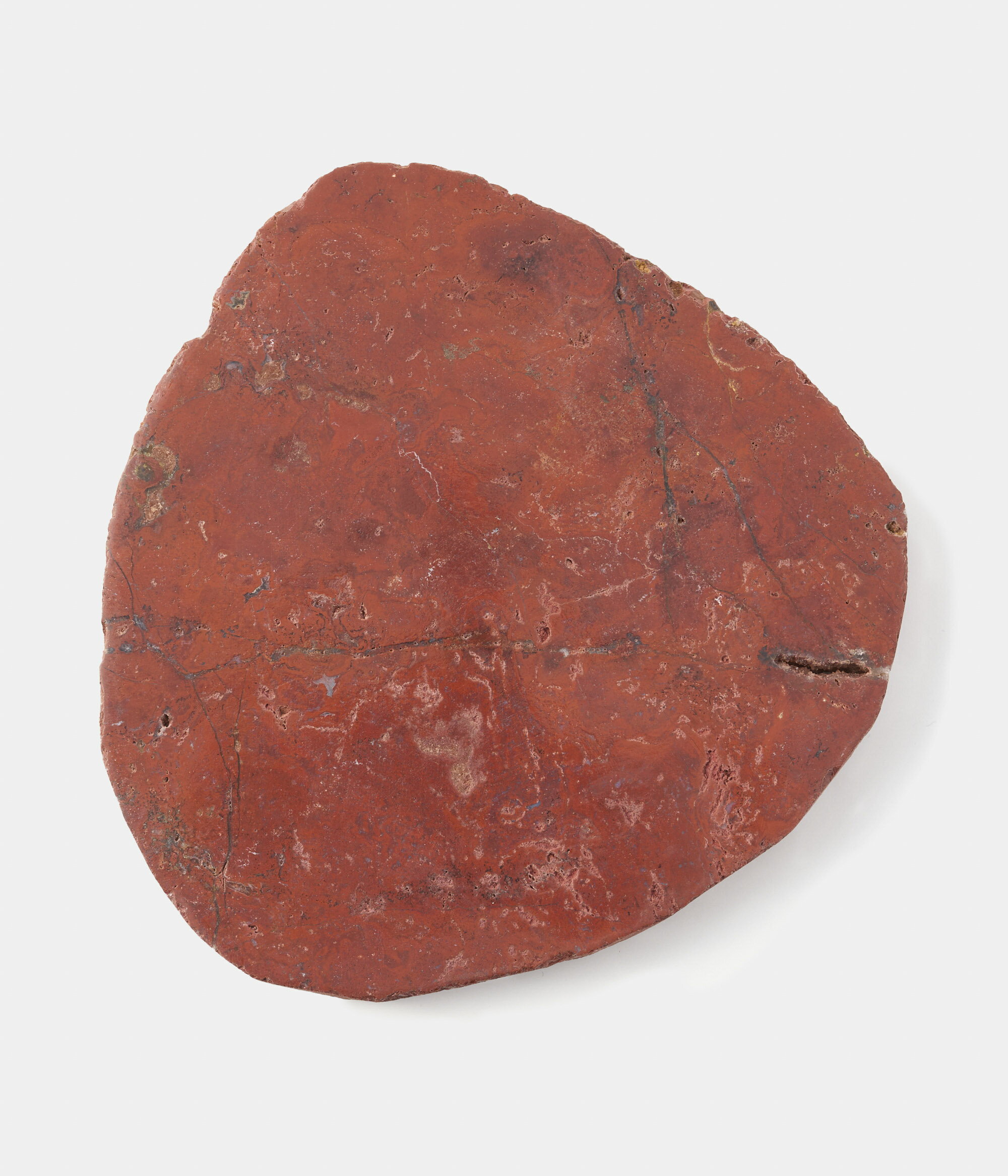 【amabro|アマブロ】 JASPER COASTER RED【2】　天然石　碧玉　へきぎょく　石英　せきえい　鉱物　キッチン雑貨　ホーム雑貨　家雑貨　インテリア　滑り止め付き　【1891-2】