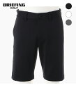 【BRIEFING GOLF | ブリーフィングゴルフ】MS SIDE LOGO LINE SHORT PANTS　メンズ　ゴルフ　ゴルフウェア　パンツ　短パン　サイドライン　ジャージ素材　ポリエステル　伸縮性　メッシュ　ブラック　ホワイト　チャコール　春　夏　秋　S　M　L　XL【BRG241M57】