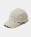 【MATURE HA._MIL｜マチュアーハ ミル】trainer cap / linen キャップ 帽子 リネン ナチュラル ベージュ アジャスター付き 高品質 ギフト プレゼント【MIL-TC1180】