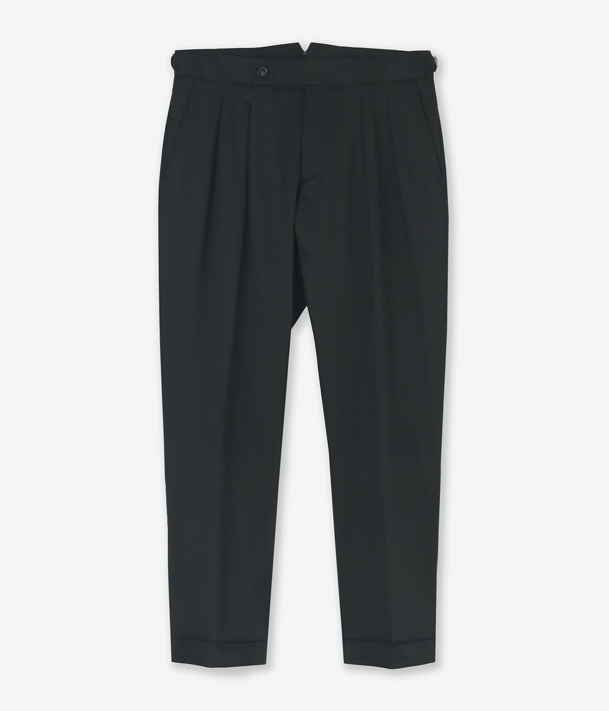 【junhashimoto | ジュンハシモト 】BERWICH STRETCH PANTS ストレッチパンツ スラックス メンズ ブラック 黒 S M L XL 春 夏 秋 伸縮性 テーパード【1072412001】