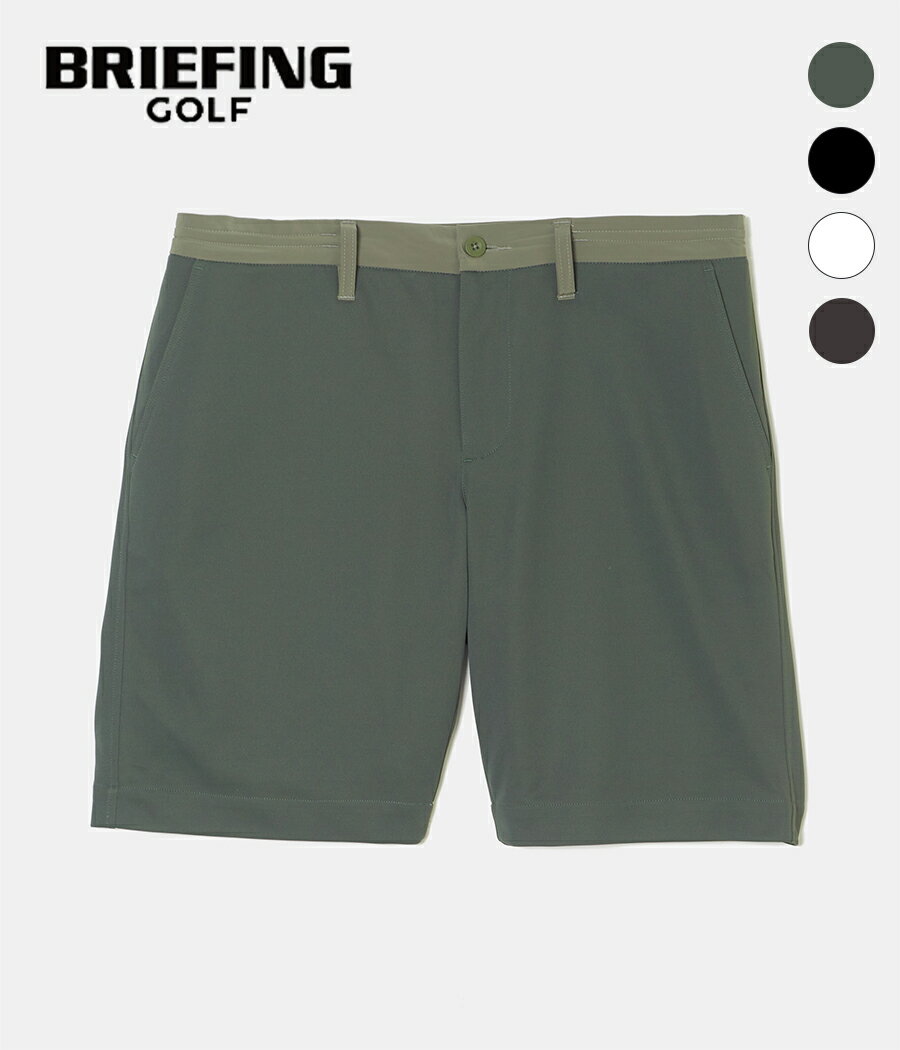 MS WR RELAXED SHORT PANTS　メンズ　ゴルフ　ゴルフウェア　短パン　UVカット　撥水　軽量　ドローコード　オリーブ　ブラック　ホワイト　チャコール　M　L　XL　春　夏　秋