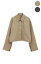 【CLANE|クラネ】FRINGE SHORT SHIRT ショートシャツ ベージュ グレー セットアップ レディース 松本恵奈 春 秋 冬【17122-4272】 28,600円