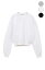 【CLANE|クラネ】POWER SHOULDER SHORT SWEAT TOPS パワーショルダーショートスウェットトップス ホワイト ブラック グレー 白 黒 松本恵奈 レディース カジュアル 春 夏 秋【18105-1052】 17,600円