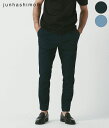 【EDWINコラボ】【junhashimoto|ジュンハシモト】EDWIN COOL TROUSERS メンズ パンツ デニム エドウィン コラボ ワンタック ストレッチ性 吸水速乾性 S M L XL 春 夏 秋 橋本淳 30代 40代【1082420001】