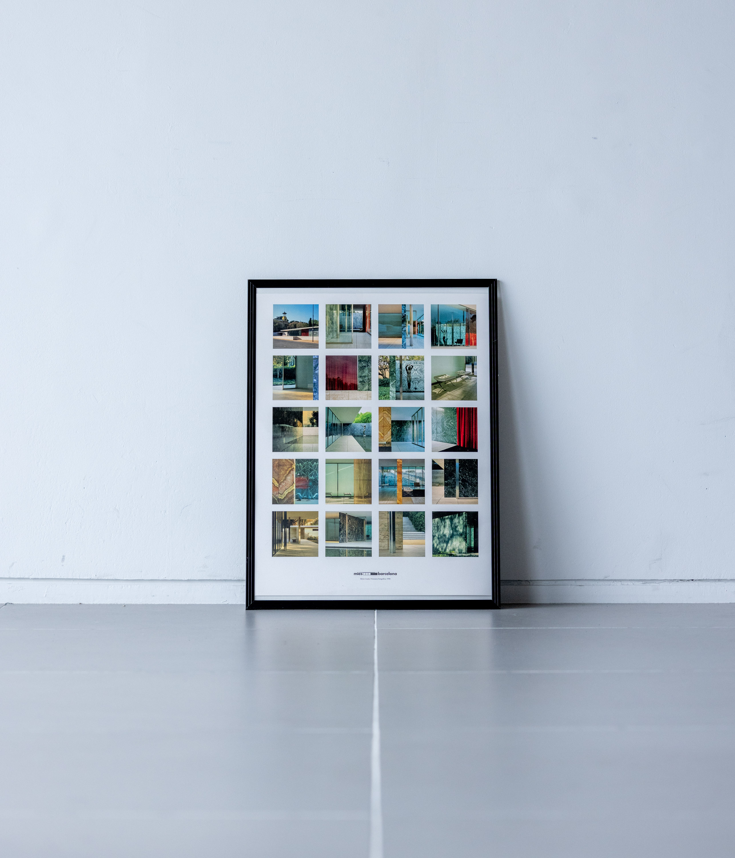 【アートポスター】建築家『ミース・ファン・デル・ローエ』財団公式ポスター インテリア ホーム雑貨 ルーム雑貨 ギフト プレゼント 贈り物【POSTER21】